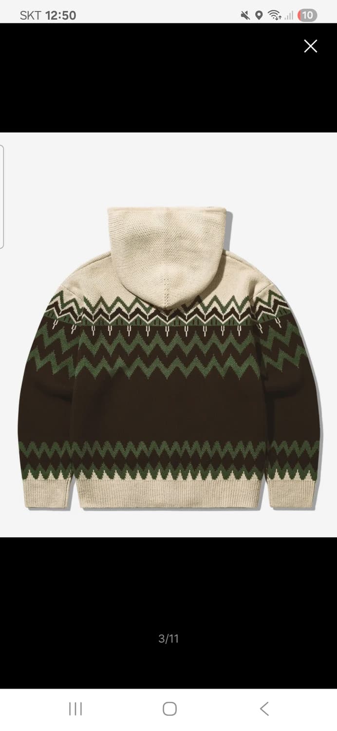 (무신사)트릴리온 노르딕패턴니트 자켓L 상품이미지4