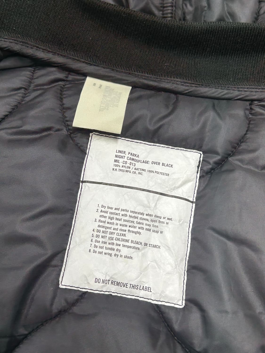 N.HOOLYWOOD EXCHANGE SERVICE LINER PARKA 상품이미지6