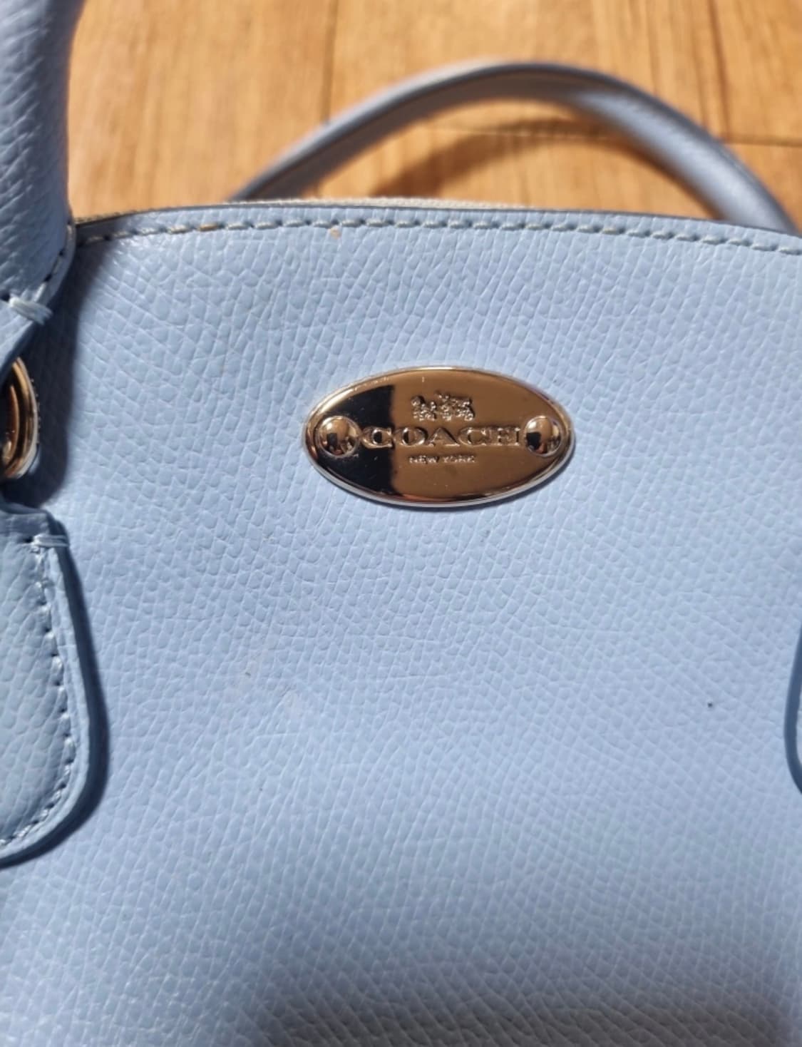 코치 돔 토트백 베이비블루 / 코치 숄더백 / 코치 크로스백 / 코치가방 상품이미지5