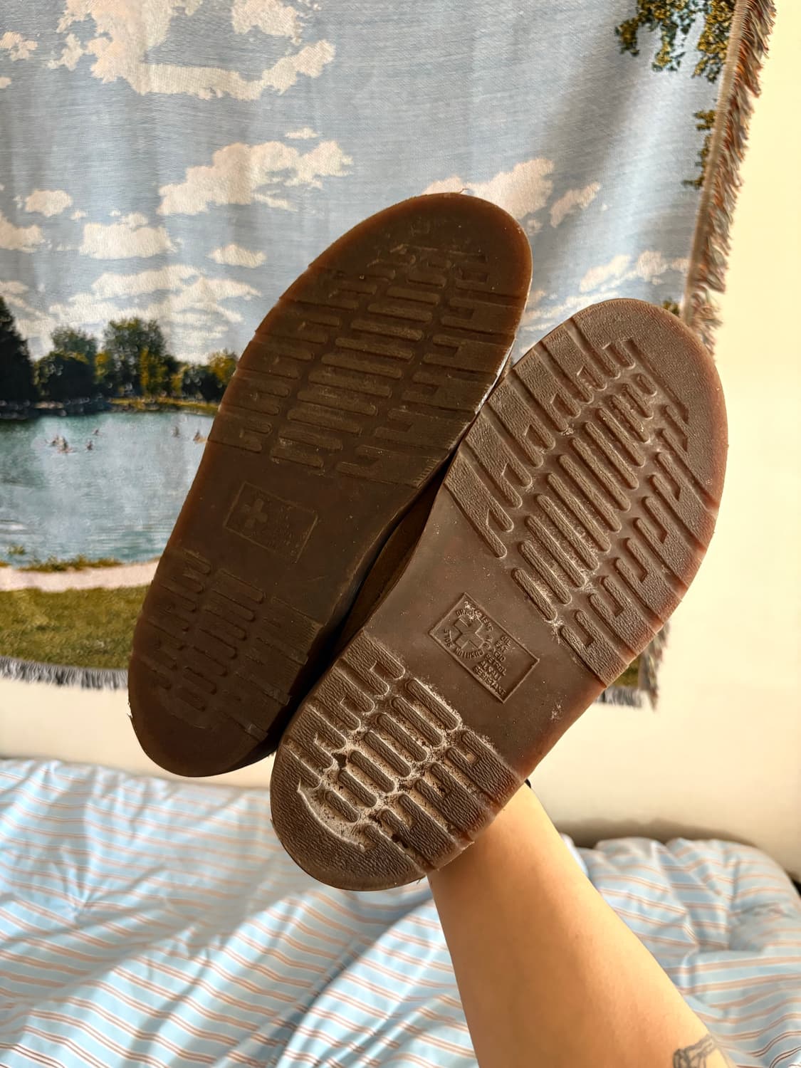 닥터마틴 아이샴 데저트 오아시스 스웨이드 뮬 베이지 280 상품이미지2