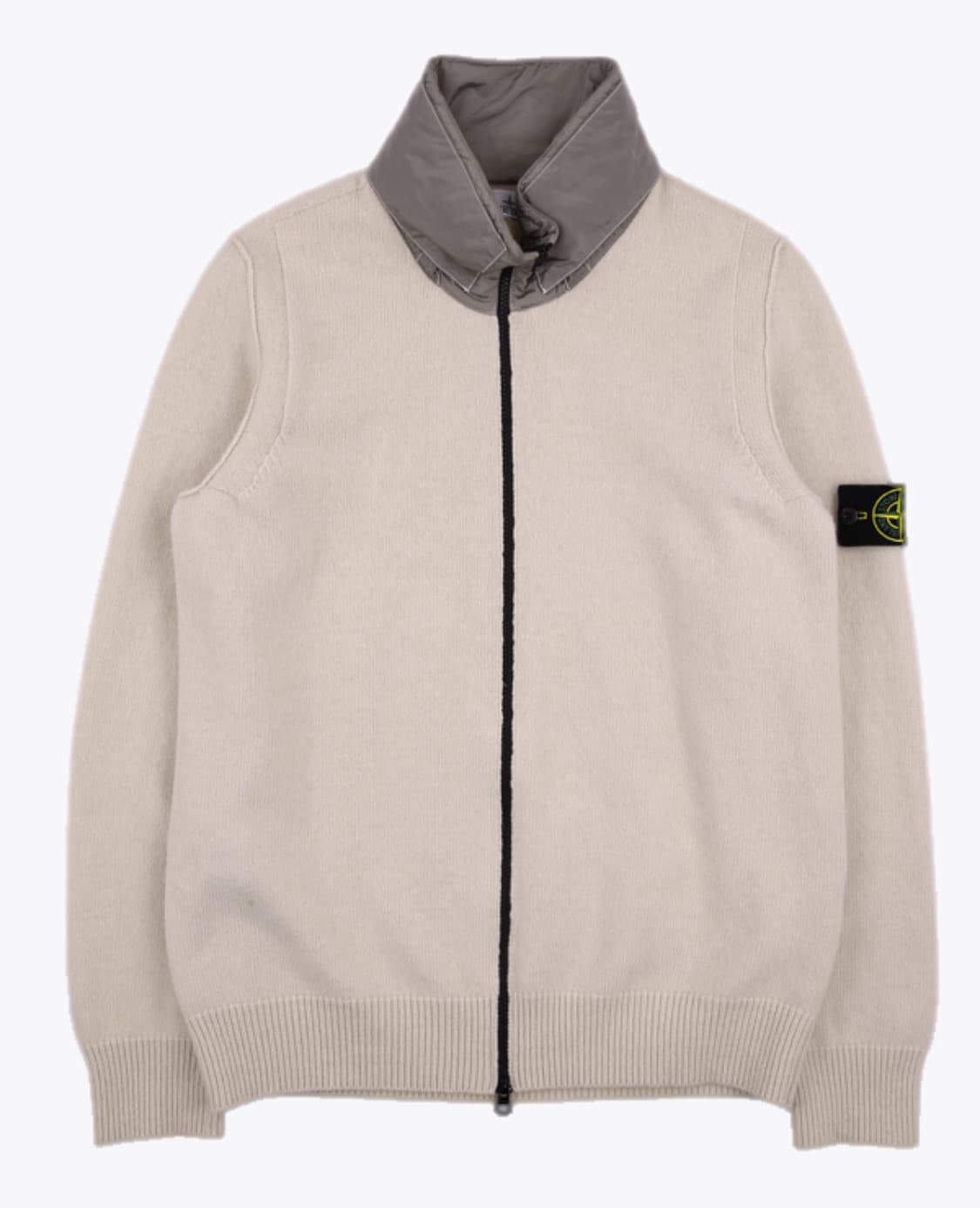 스톤아일랜드 아이보리 니트 집업 L사이즈 상품이미지1