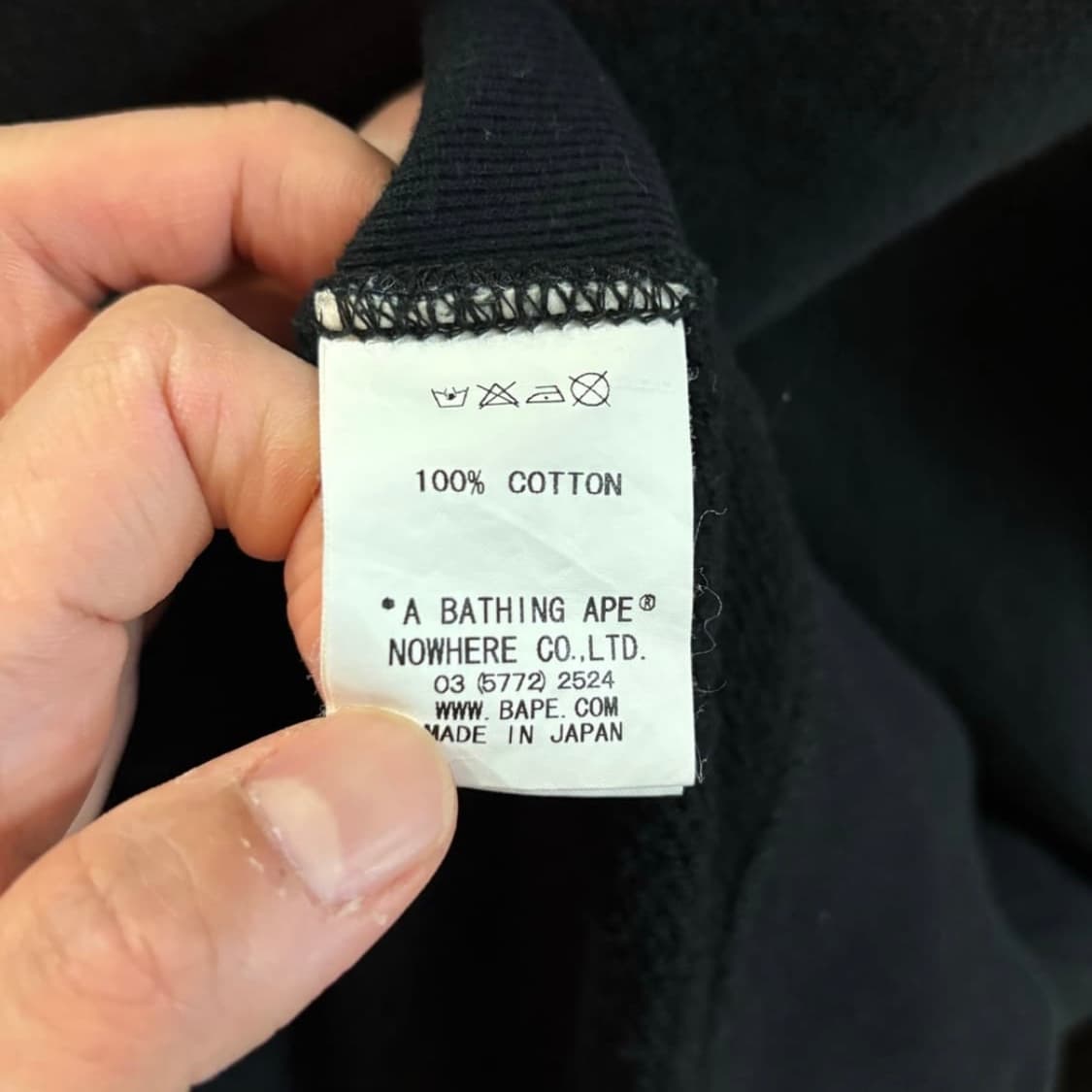 베이프 og 컬리지 풀집 후드집업 L 상품이미지5