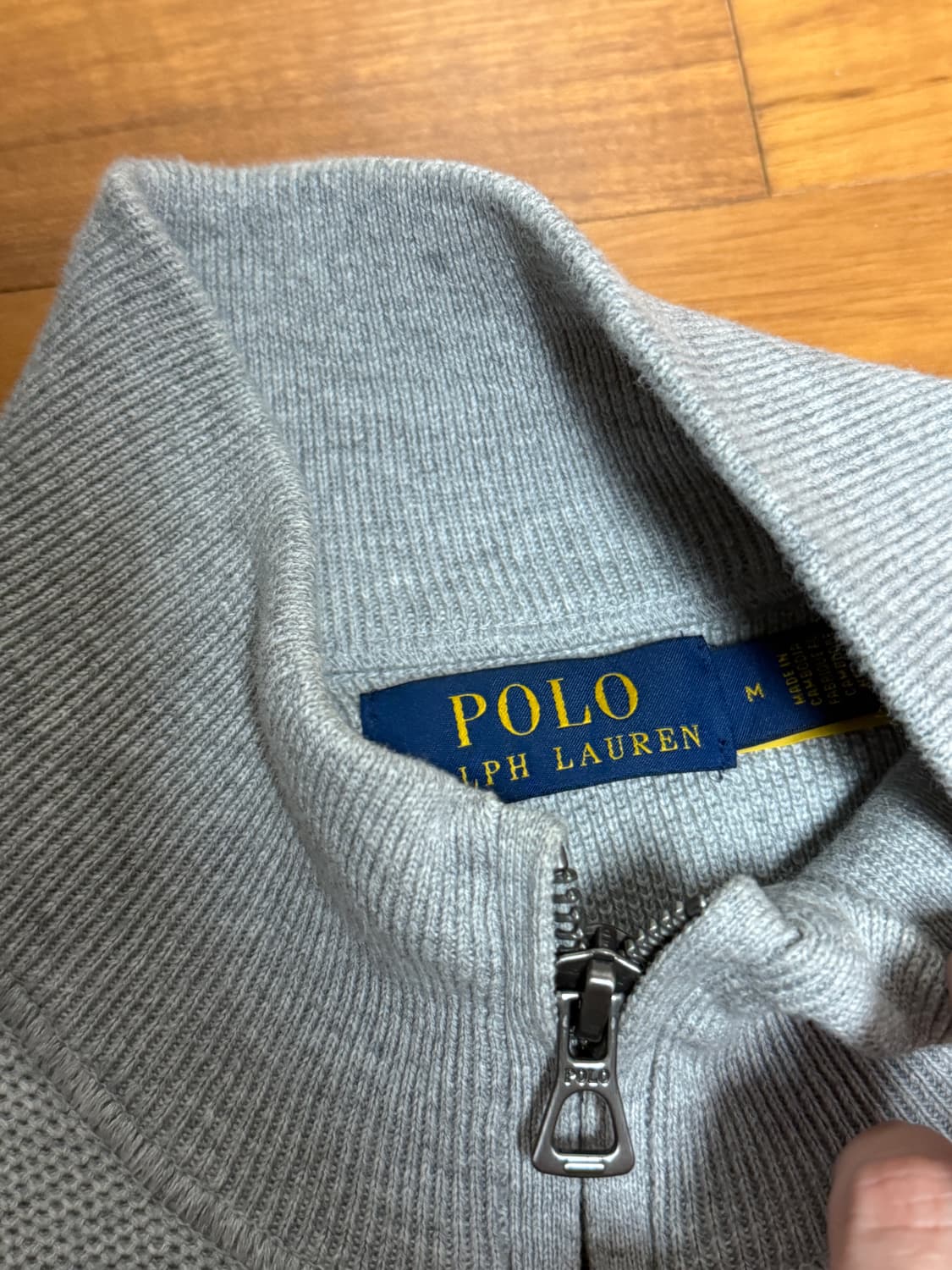 [M]폴로랄프로렌 집업 그레이 상품이미지3