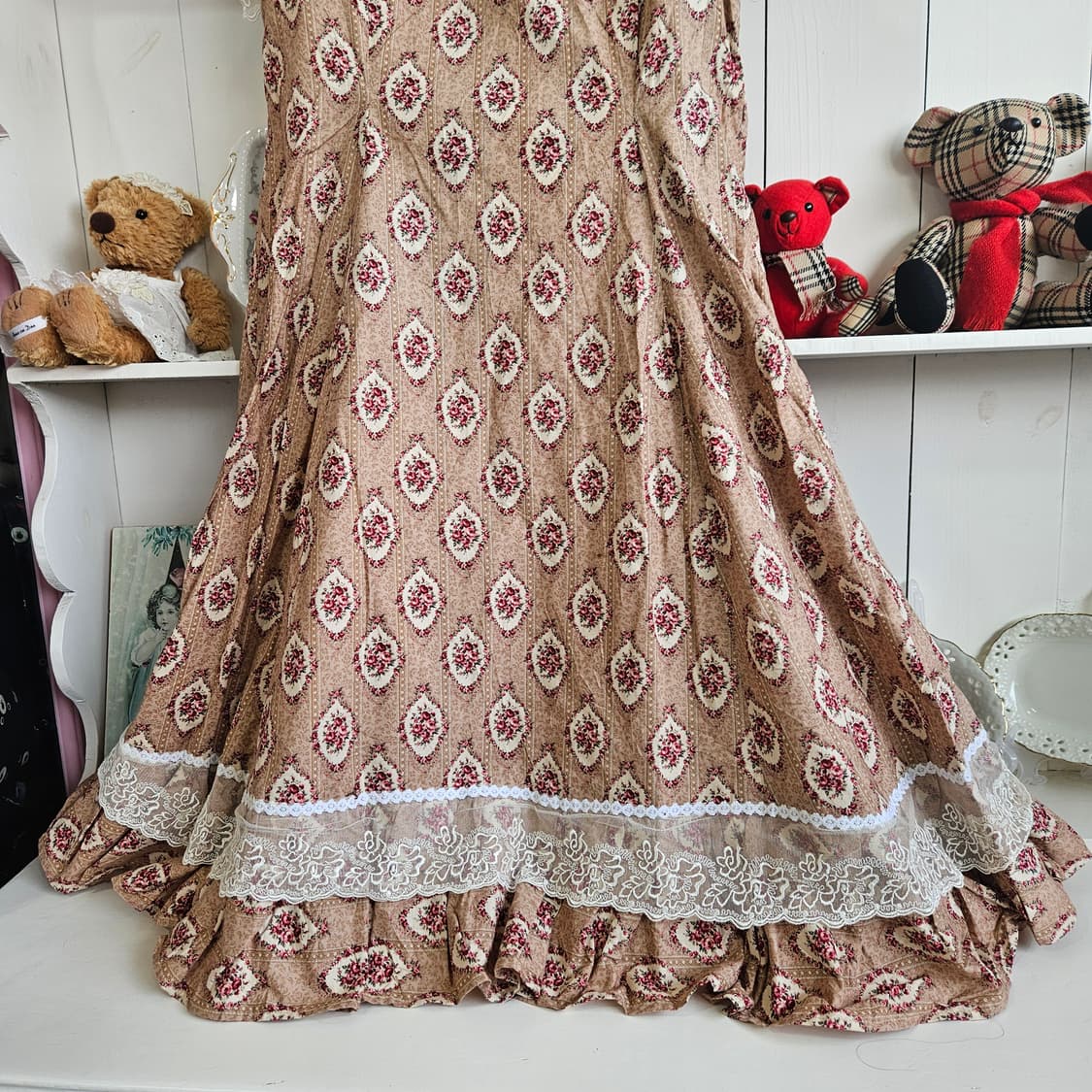 레이스 레이어드 원피스 상품이미지8