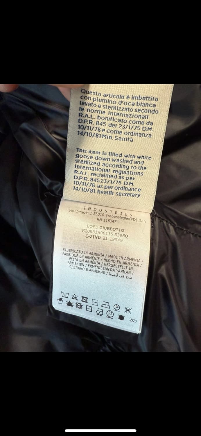 몽클레어 보에드 폭스퍼 패딩 사이즈 2 상품이미지6