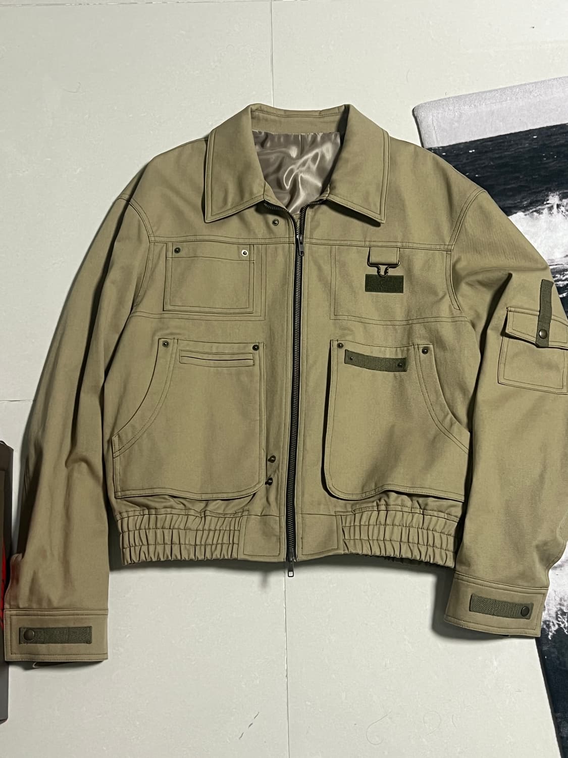 엘무드 치노 블루종 워크자켓 46 상품이미지2