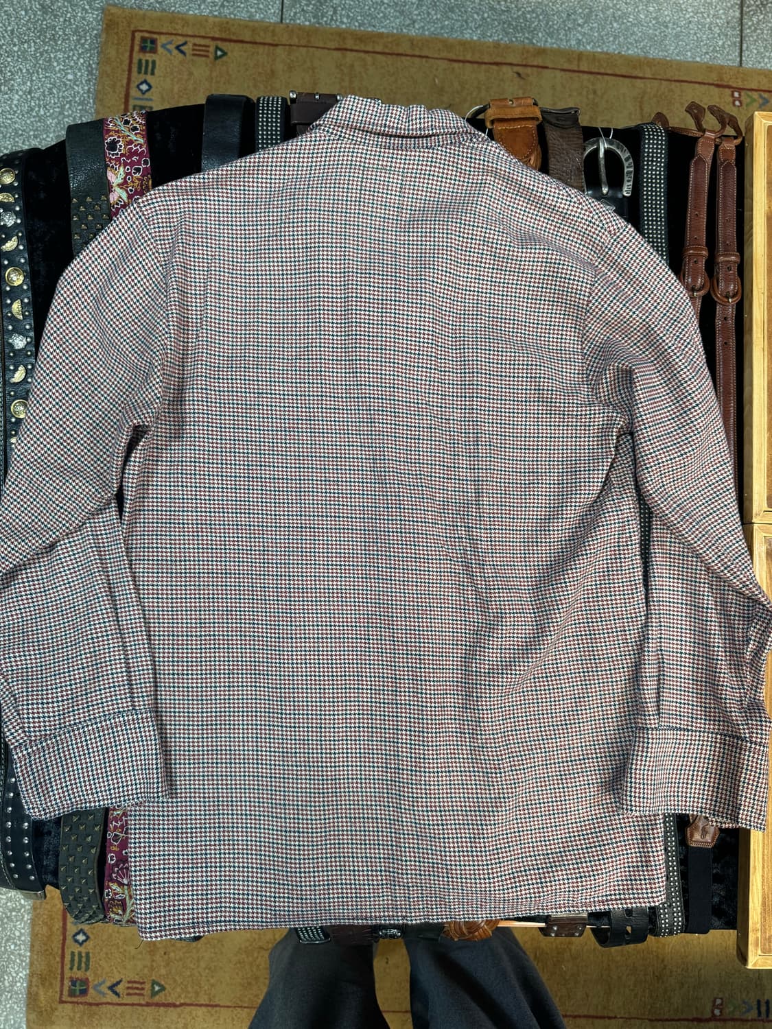 에드윈 빈티지 멀티 체크 투포켓 워크 셔츠 L 상품이미지3