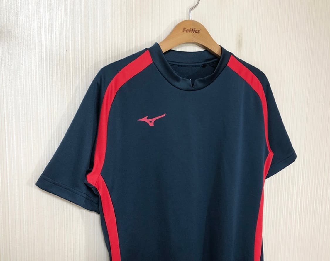 미즈노(MIZUNO) 썸머 트레이닝 반팔져지/게임셔츠 M 상품이미지5