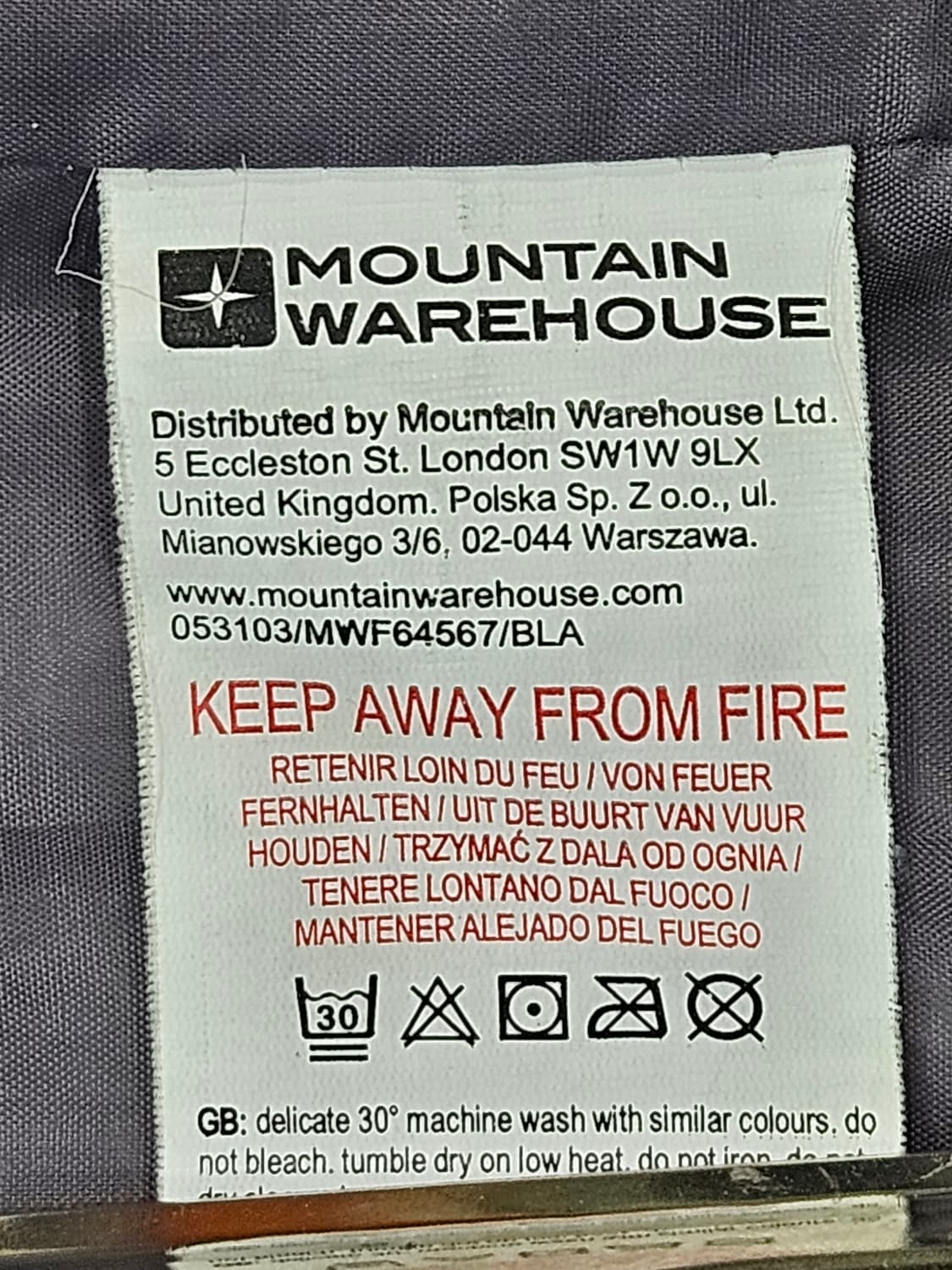 마운틴 웨어하우스(Mountain Warehouse) 후드 패딩 점퍼 상품이미지5