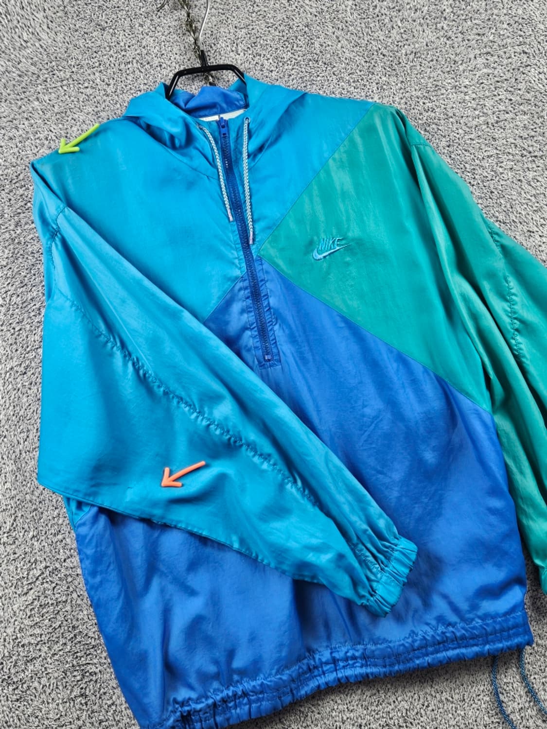 90's 나이키 올드스쿨 윈드브레이커 하프 집업 ( M ) / 11194 상품이미지4