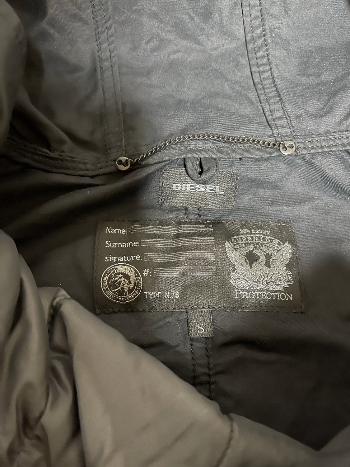 디젤 야상 점퍼 자켓 S 사이즈 상품이미지4