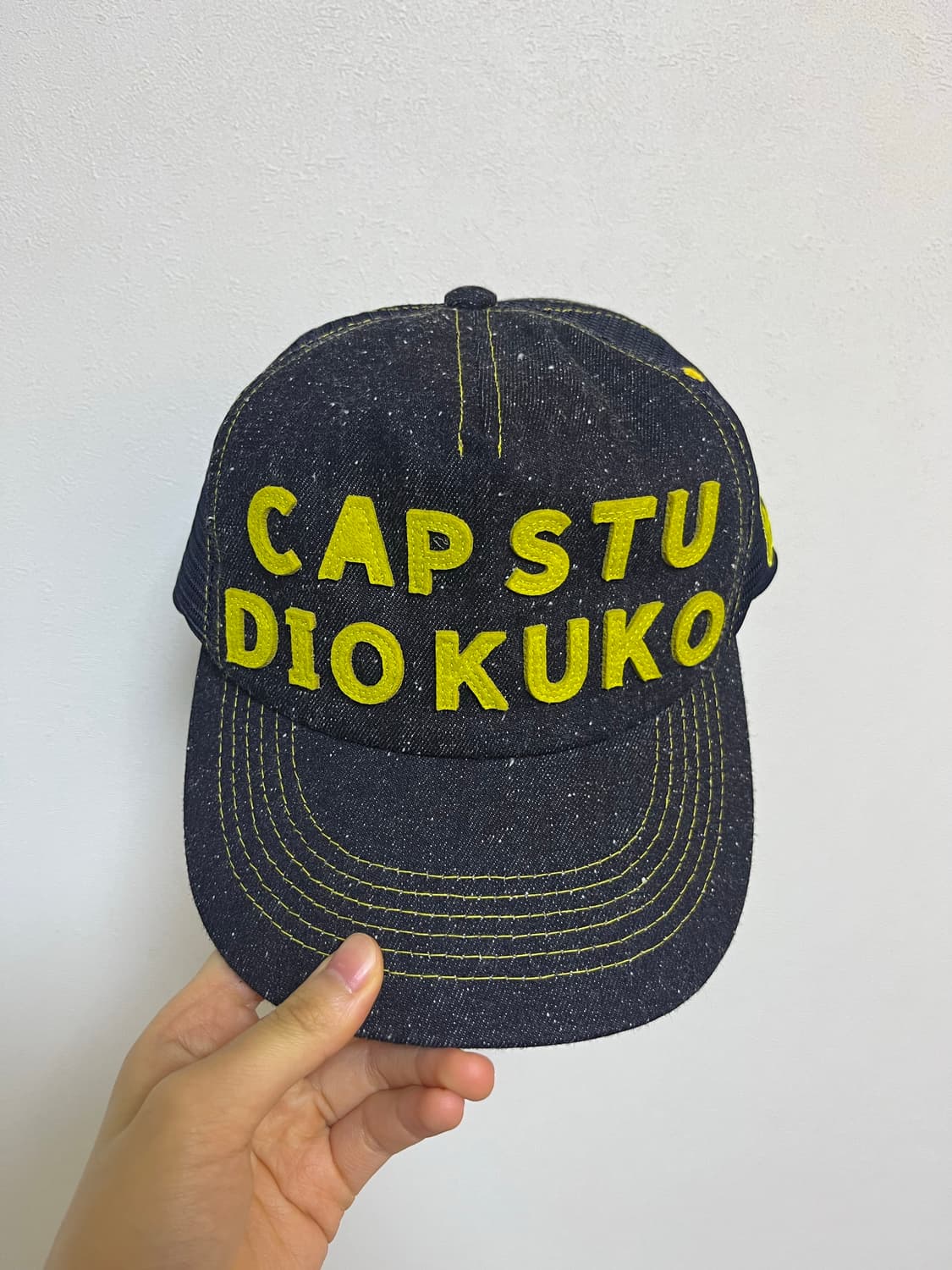 쿠코 캡스튜디오쿠코 트러커 캡_데님 상품이미지4