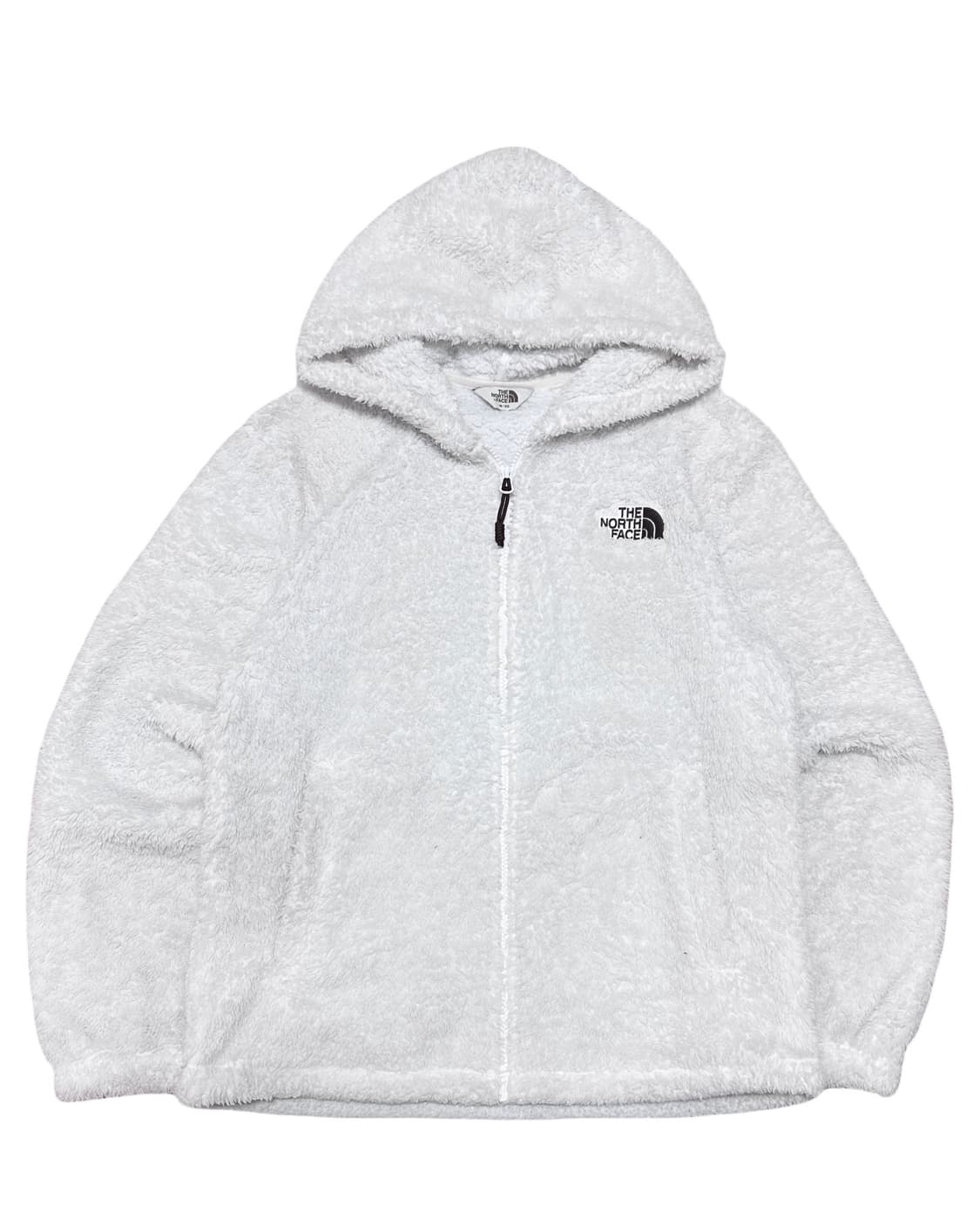 노스페이스 화이트 뽀글이 후리스 자켓 상품이미지1