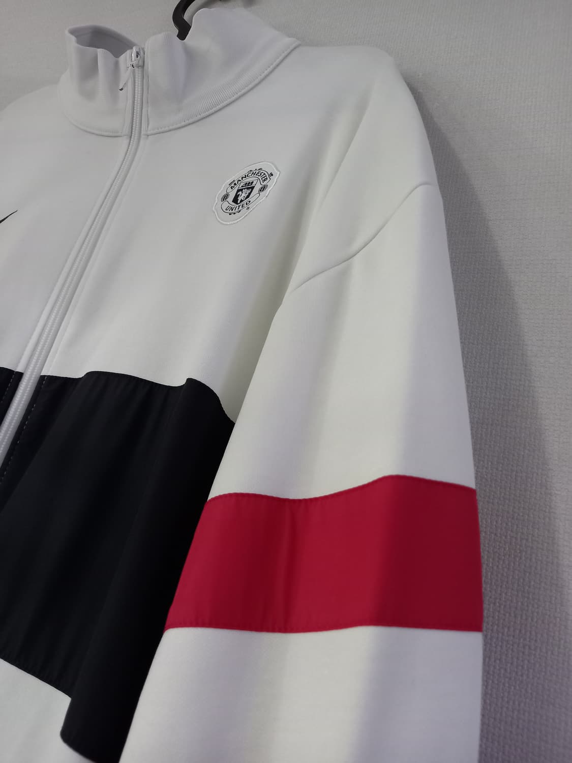 나이키 희귀 맨유 화이트 트랙탑 저지 져지집업 115/XXXL 상품이미지2