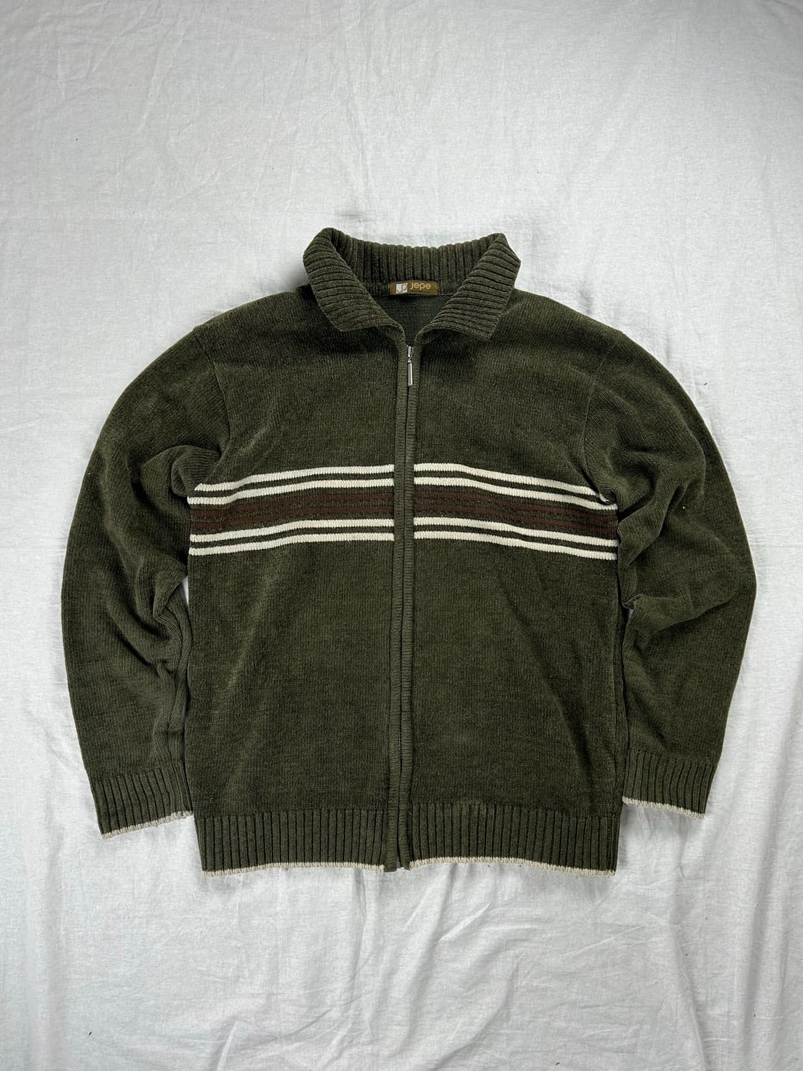 Jepe 집업 니트 가디건 상품이미지1