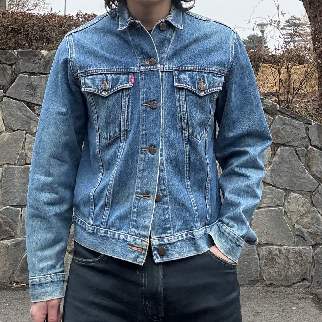80s 리바이스 Levi’s 데님 트러커 자켓 상품이미지3