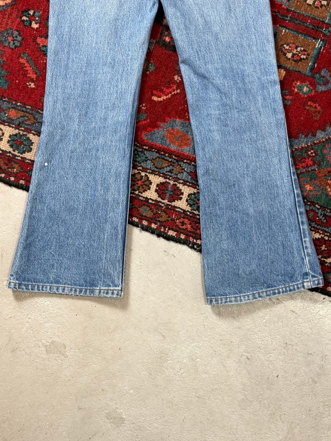 80's USA Made 빈티지 리바이스 646 벨바텀 부츠컷 오렌지탭 상품이미지8