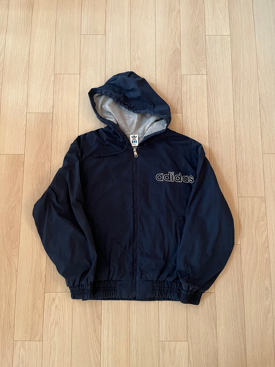 90s adidas by descente 빈티지 후드집업재킷 상품이미지1
