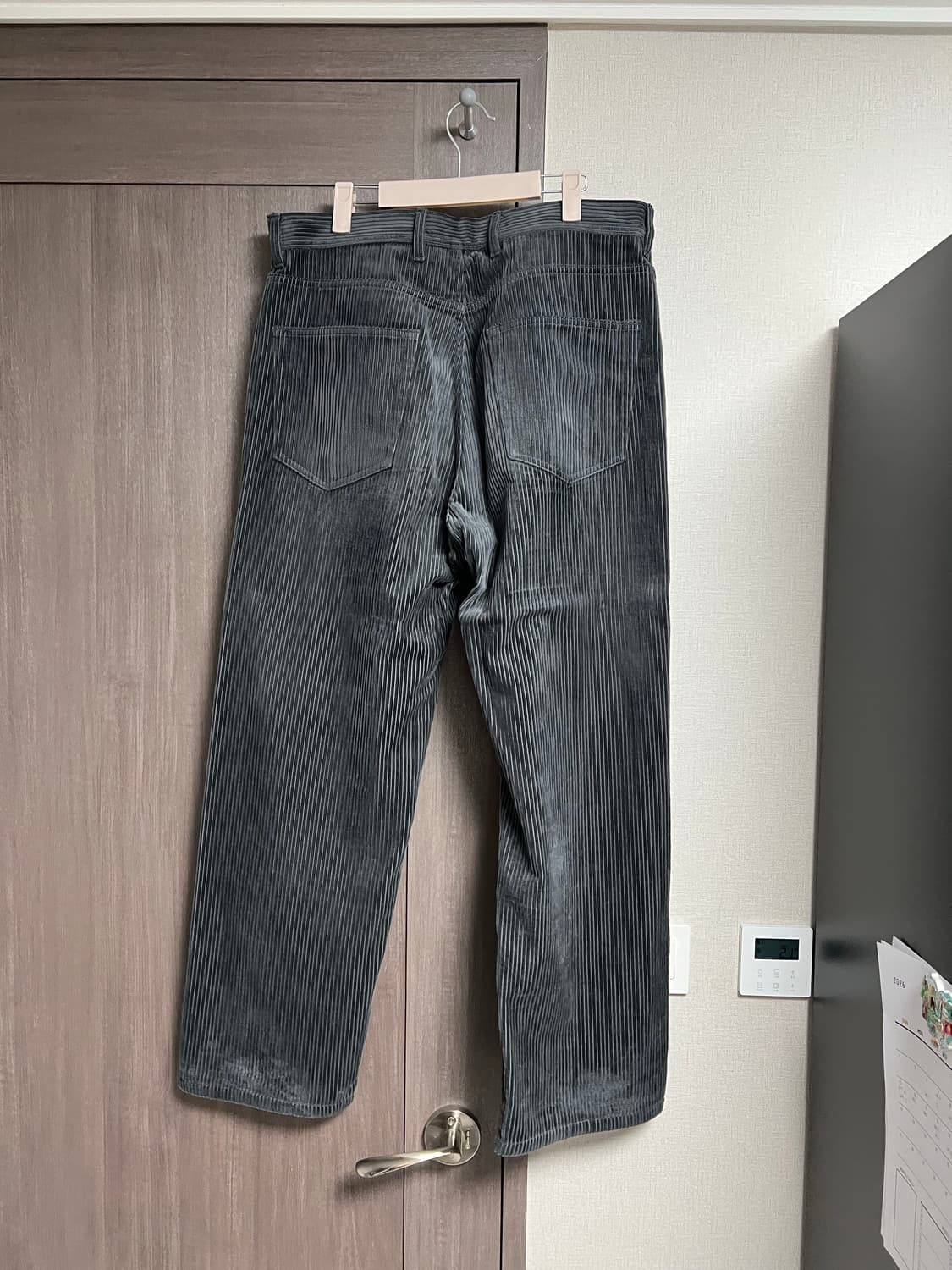 아르켓 루즈핏 코듀로이 트라우저 다크그레이 50 상품이미지5