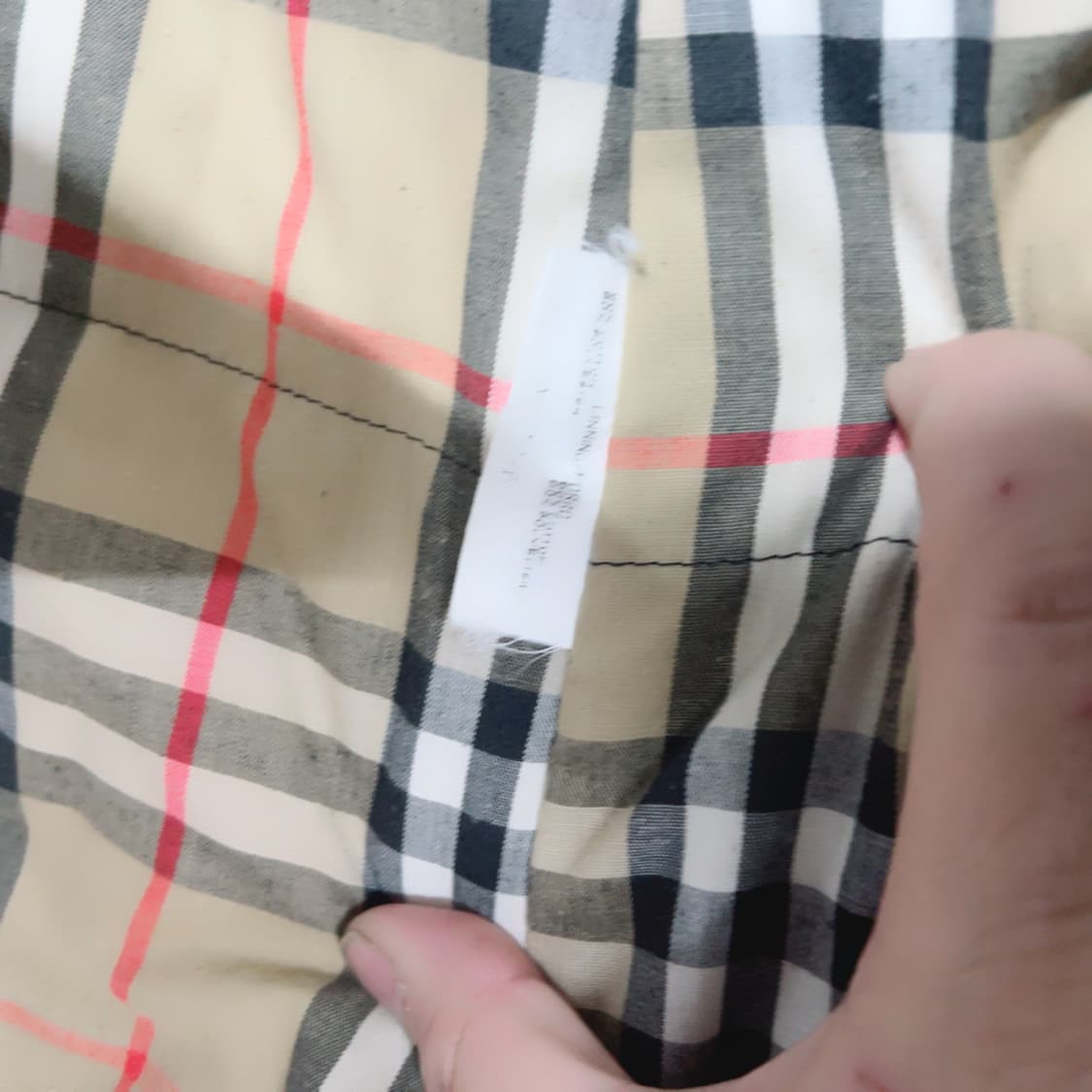 버버리 그레이 우먼스 봄 점퍼 상품이미지5