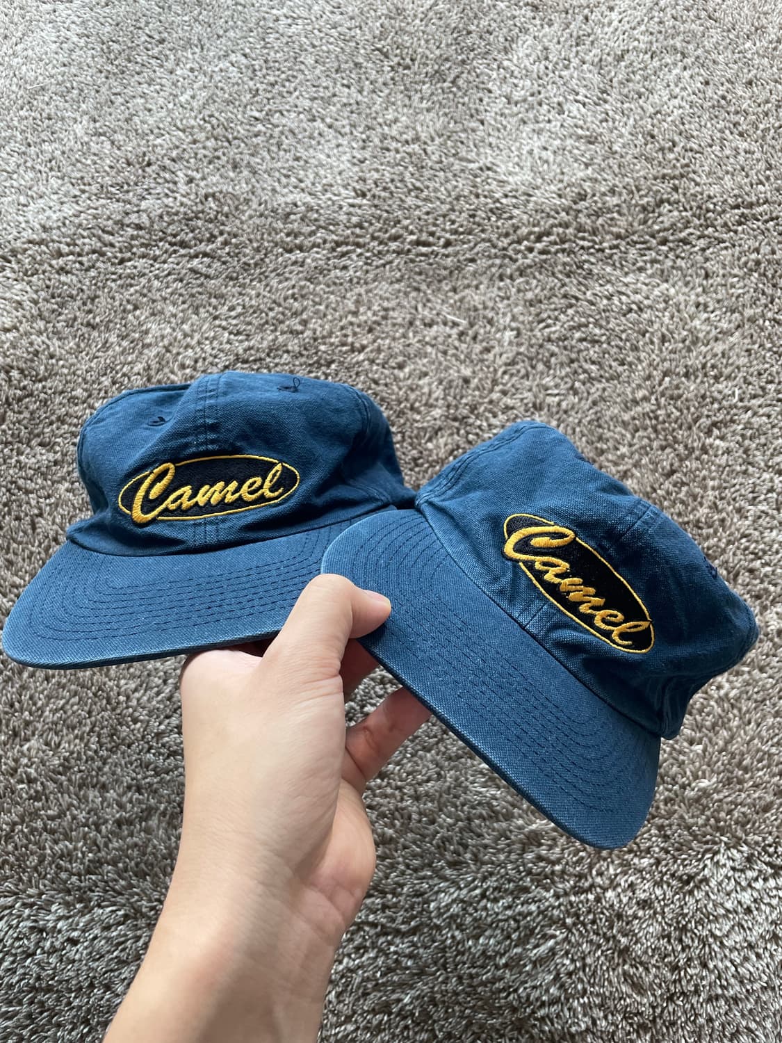 빈티지 카멜캡 camel cap 상품이미지1