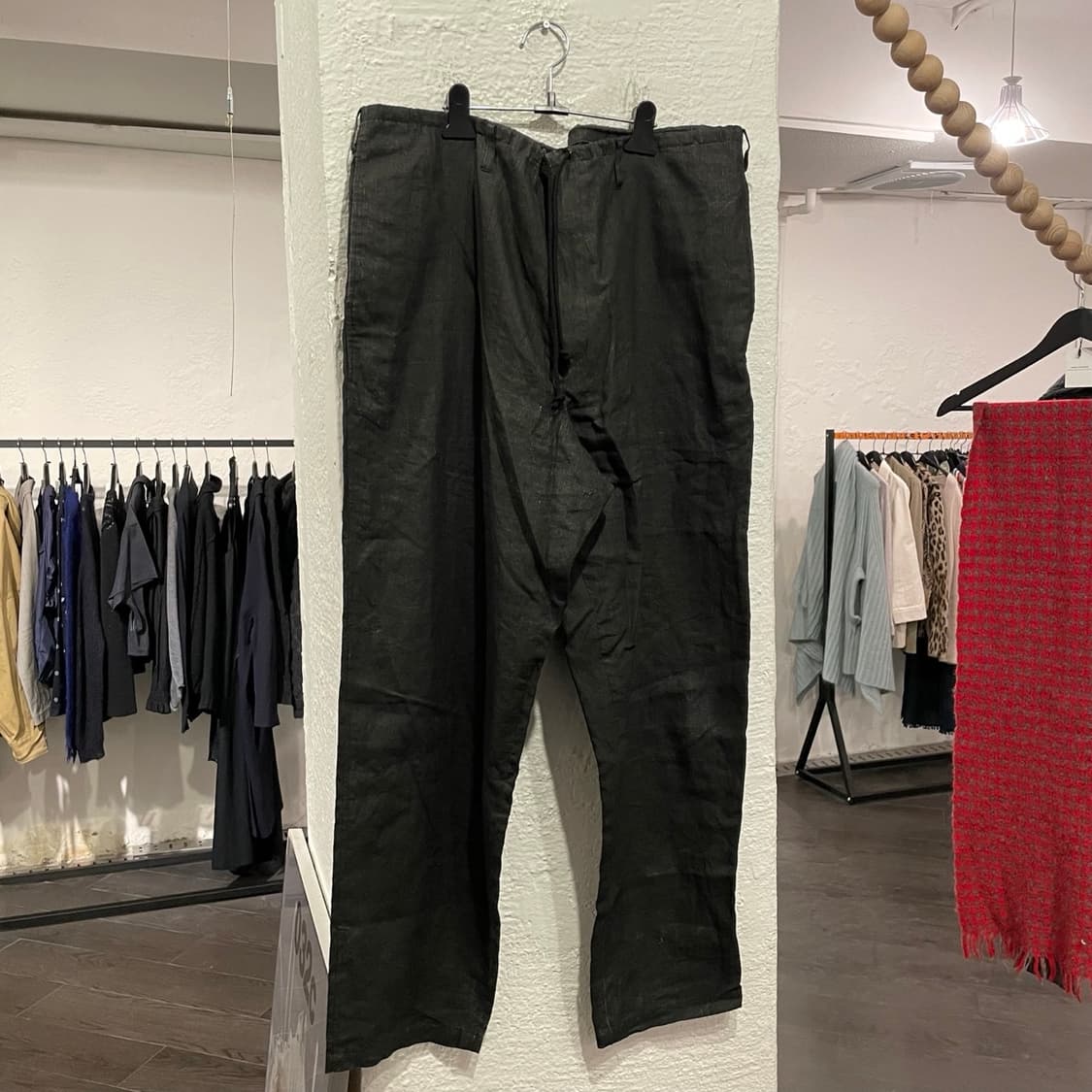 요지야마모토 수묵 염색 팬츠 상품이미지1