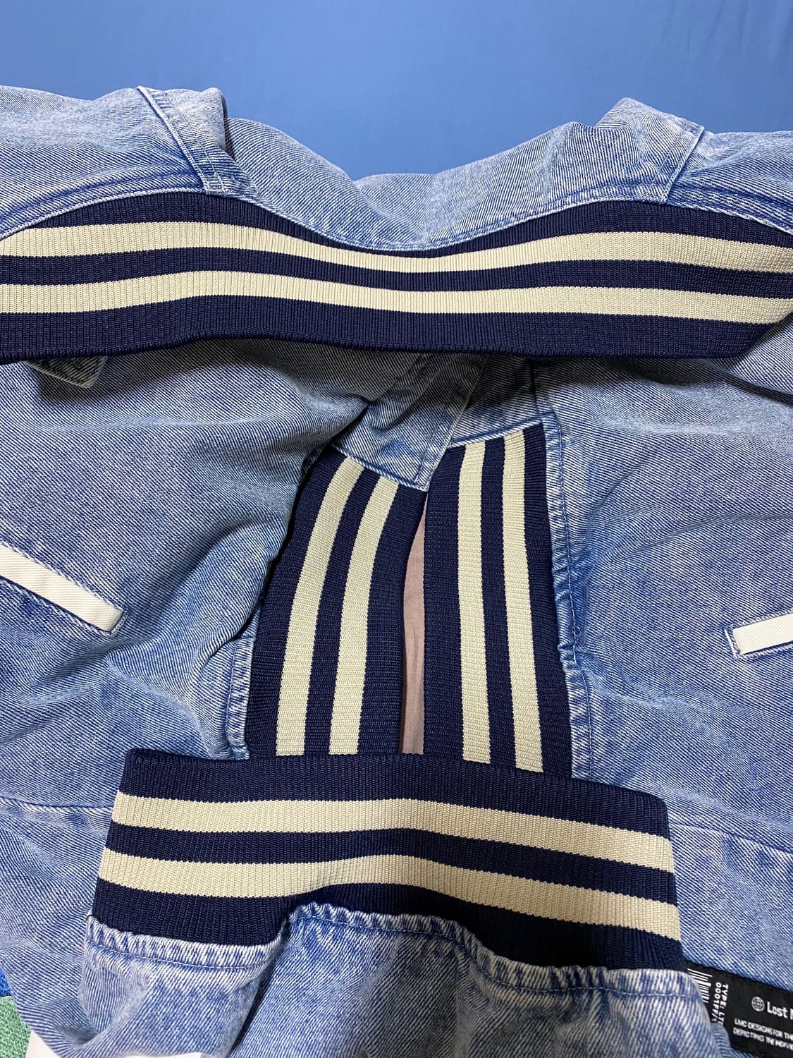 LMC 데님 바시티 자켓 상품이미지9