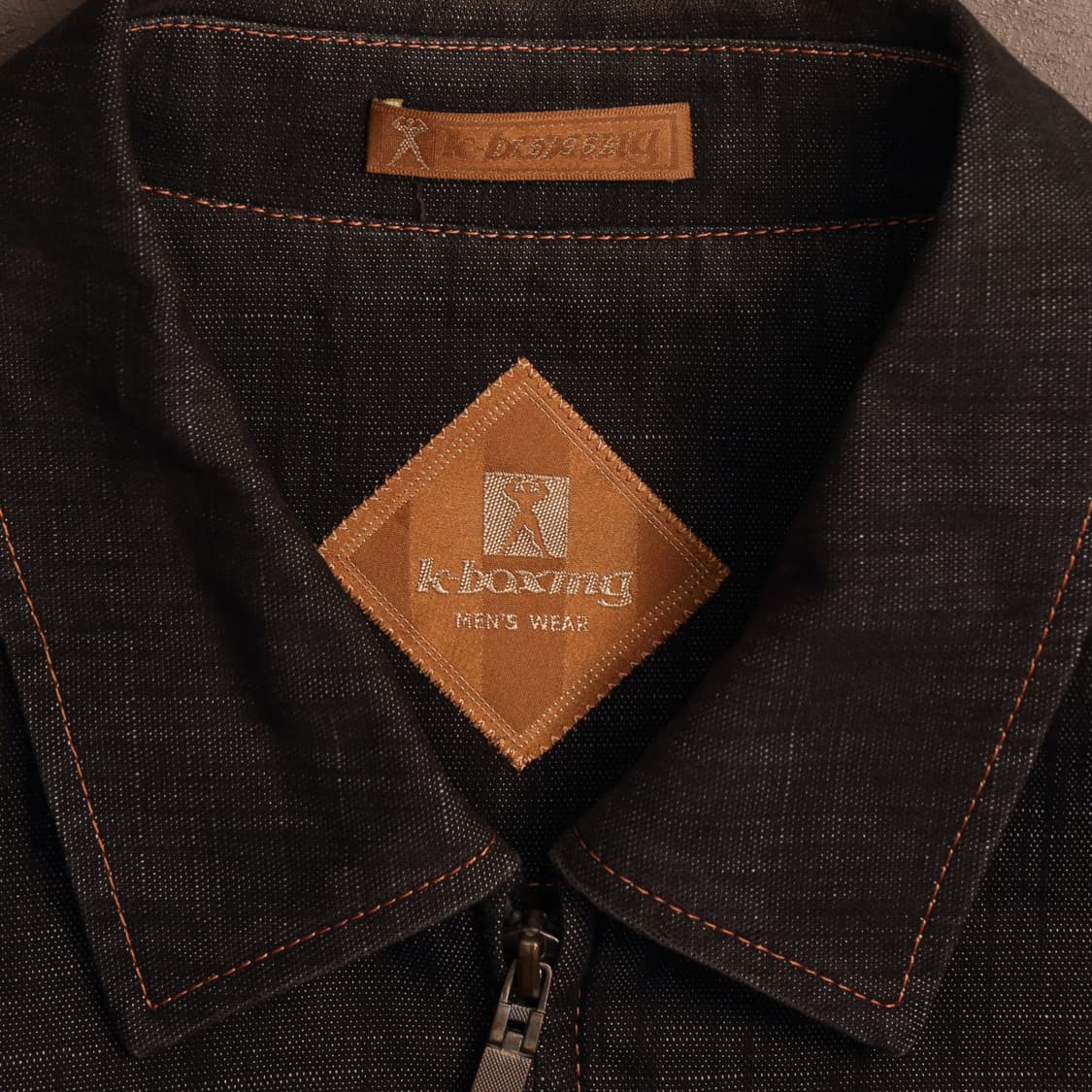 일본빈티지 데님 블루종 자켓 A1420 상품이미지3