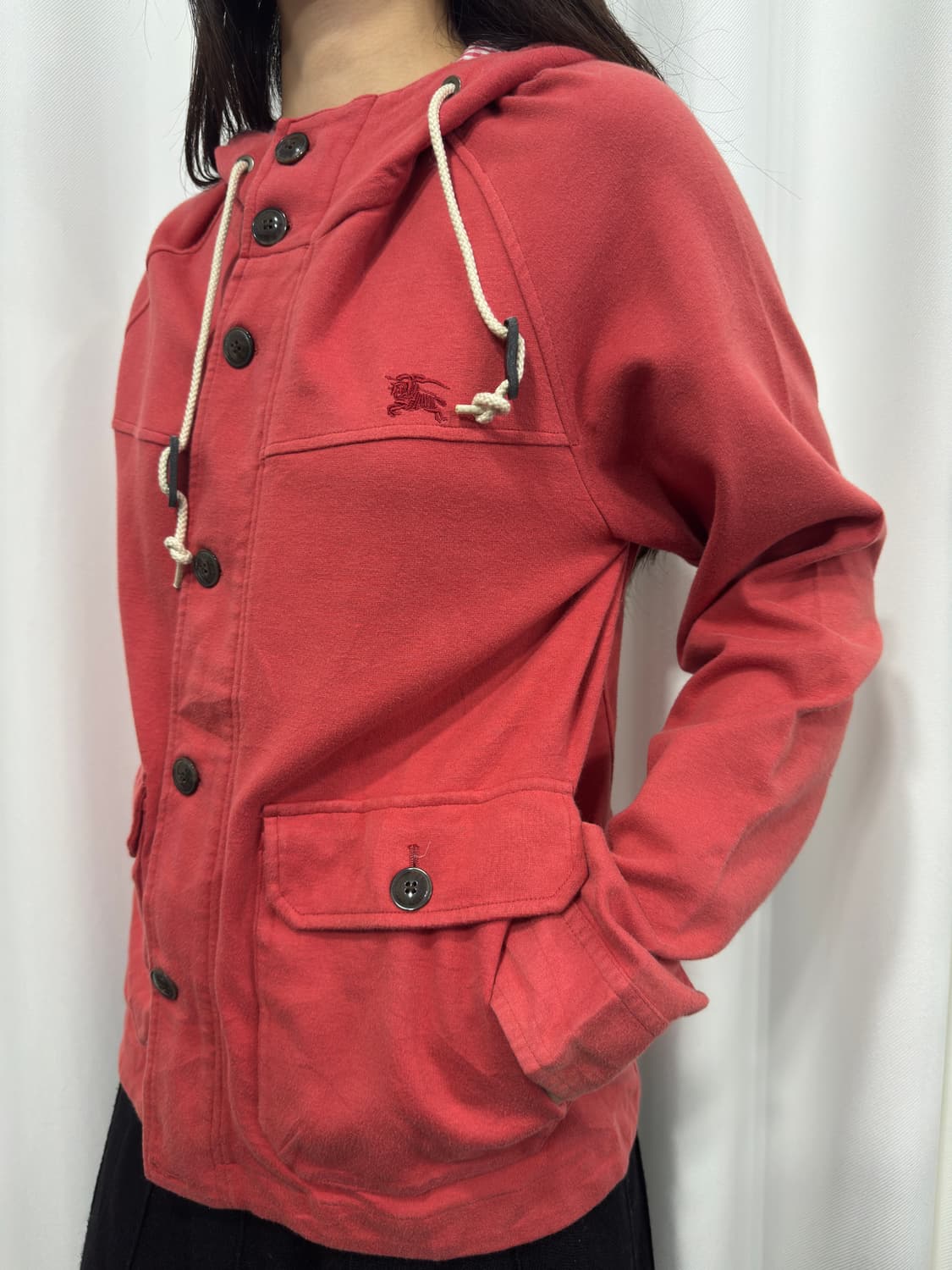 burberry blacklabel hood button jacket 상품이미지5