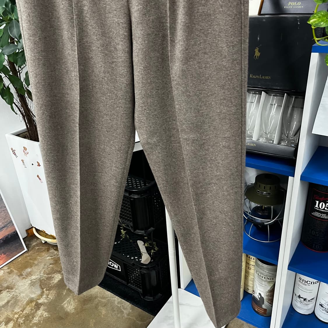 더캐시미어 울/캐시미어 블렌드 팬츠 67-98 상품이미지3