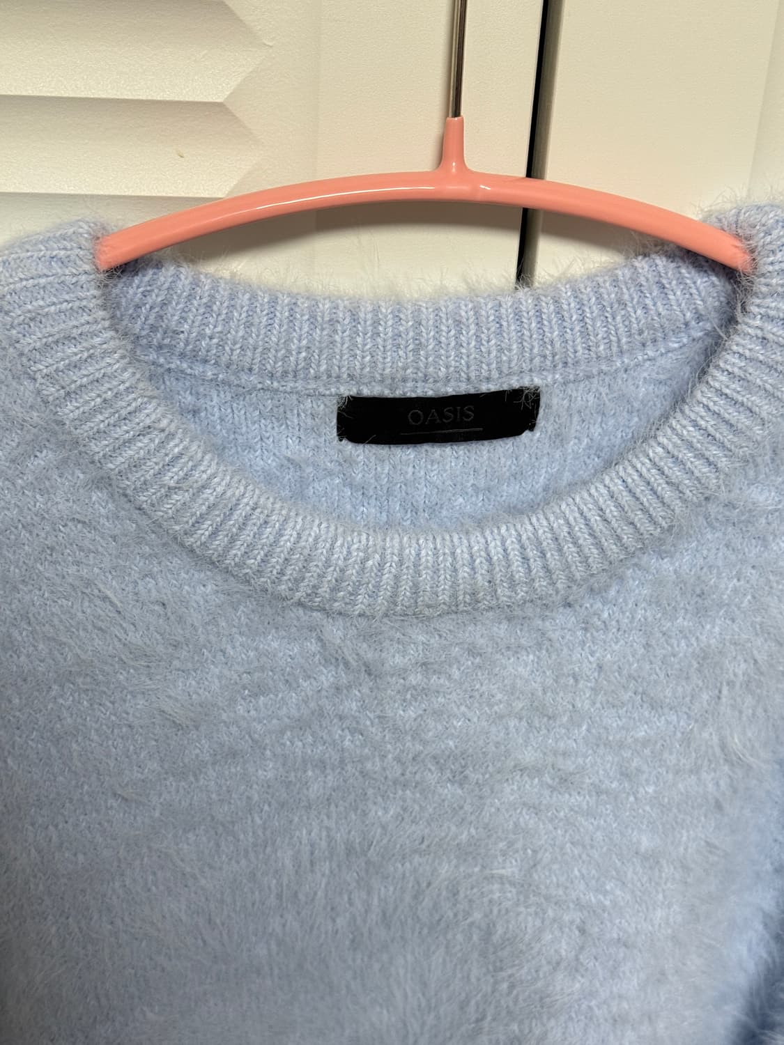 남녀공용 하늘색 니트 2만원! 상품이미지4