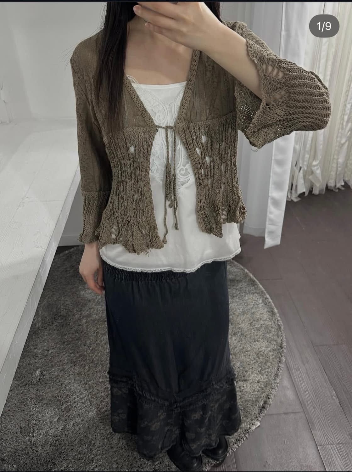 white lace slip  상품이미지2