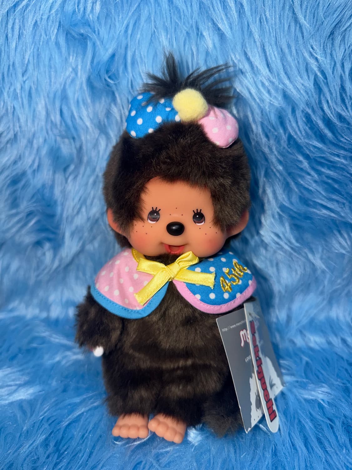 예약상품) 45주년 몬치치 망토 인형 키링 ✨🩵🩷 상품이미지1