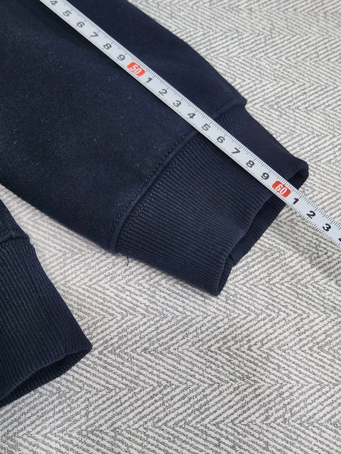 Jeep 네이비 기모 맨투맨 티셔츠 남성 110 XXL 상품이미지10