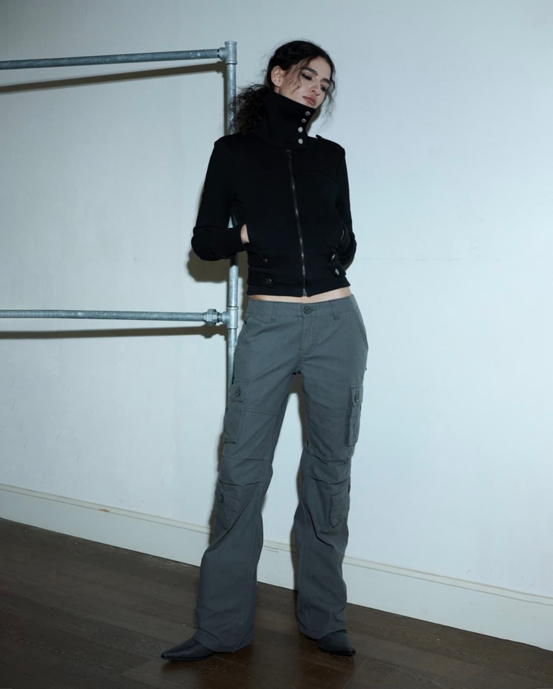 오도어 odor 카고팬츠 그레이 구매합니다 상품이미지1