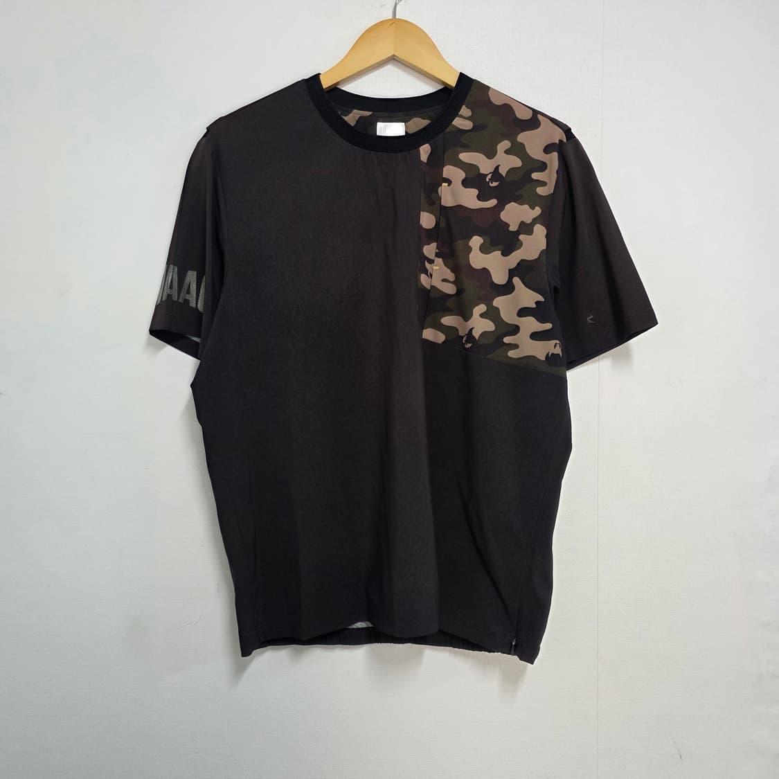 95 WAAC 골프 카모 다크브라운 우븐 반팔티셔츠 상품이미지1
