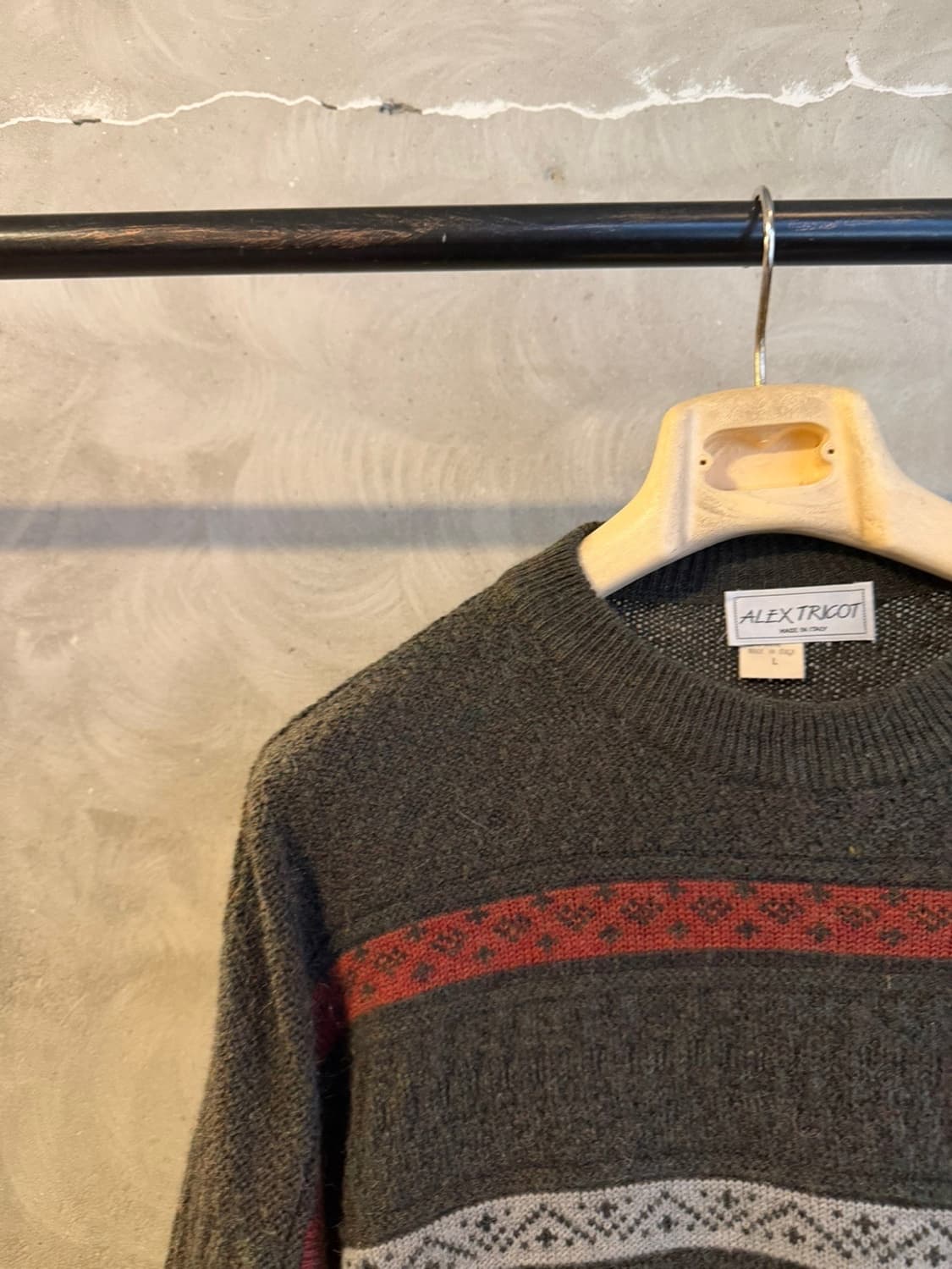 알렉스 트리콧 페어아일 니트 105 상품이미지2