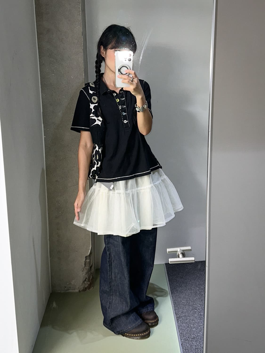 black stitch pk t shirt 상품이미지3
