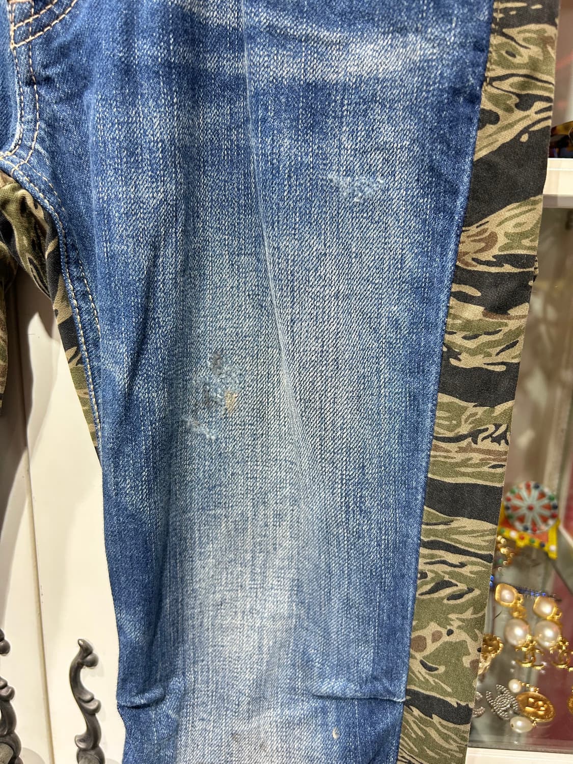 hysteric glamour 히스테릭 글래머 카고 디테일 스키니진 상품이미지5
