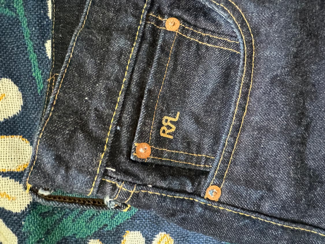RRL x beams 별주 53-MB 셀비지 데님 상품이미지1