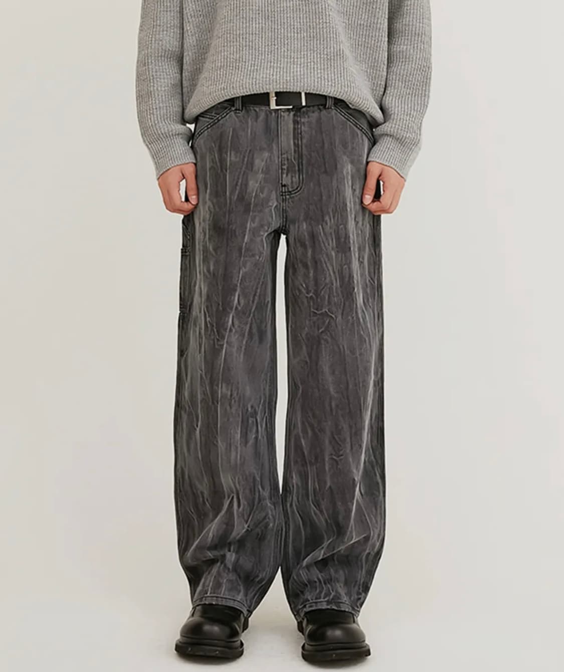 타이다이 워시드 카펜터 데님 팬츠 상품이미지1