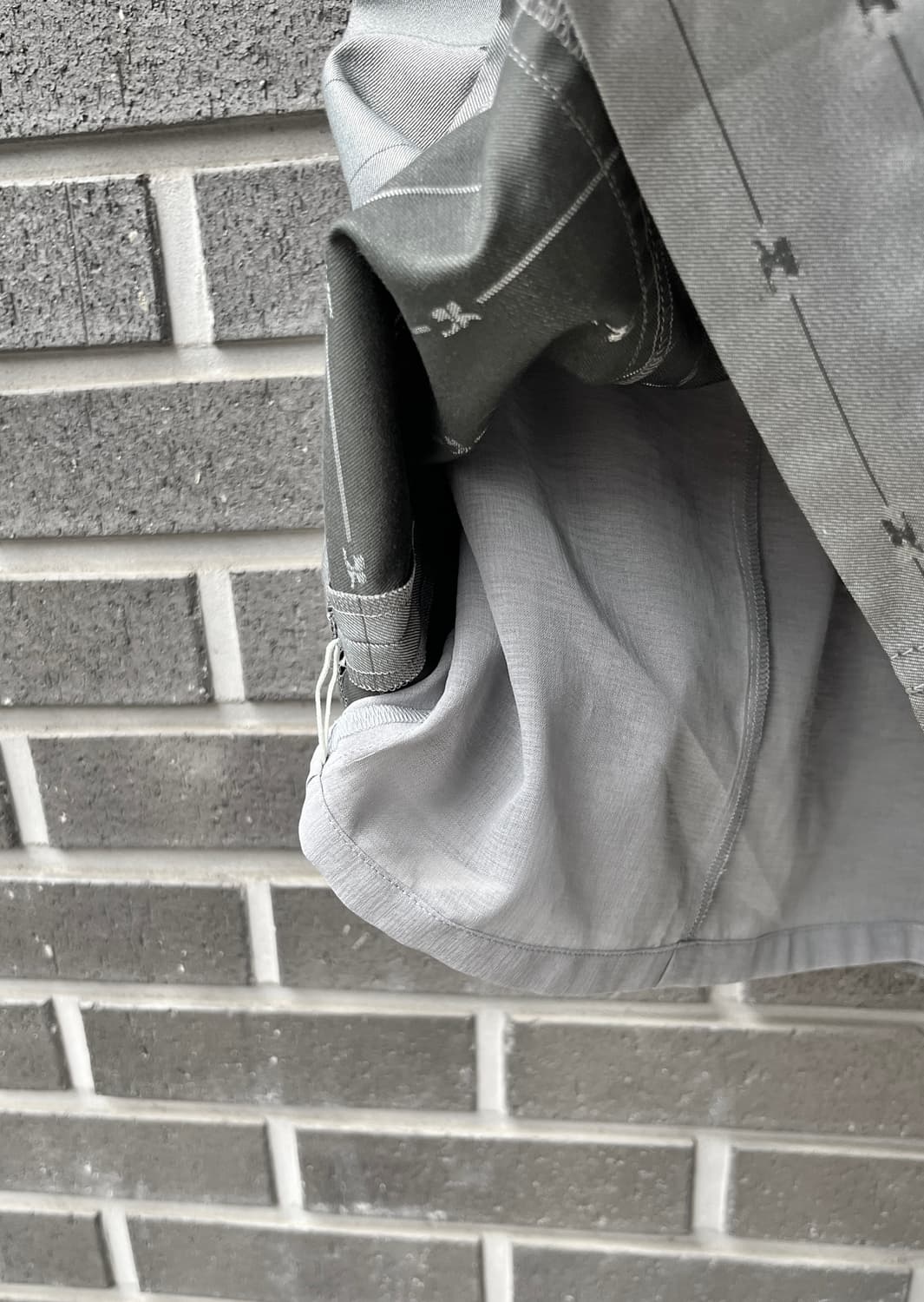 00s Courreges 꾸레쥬 로고 패턴 원피스 상품이미지9