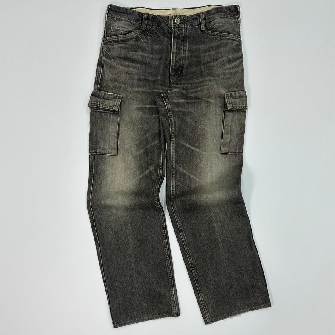 Whashing cargo demin pants 상품이미지5