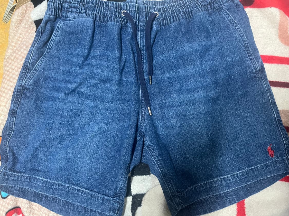 폴로 POLO 데님 프랩스터 반바지 상품이미지1