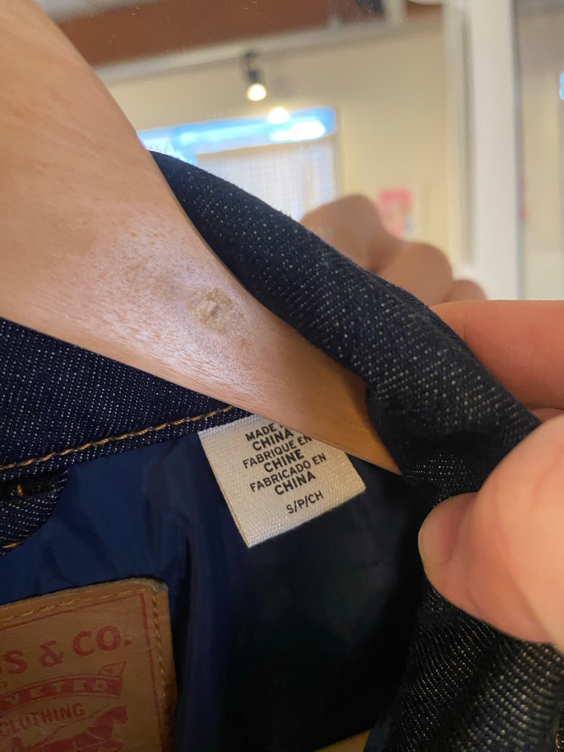 리바이스 데님 트러커 구스다운 자켓 상품이미지3