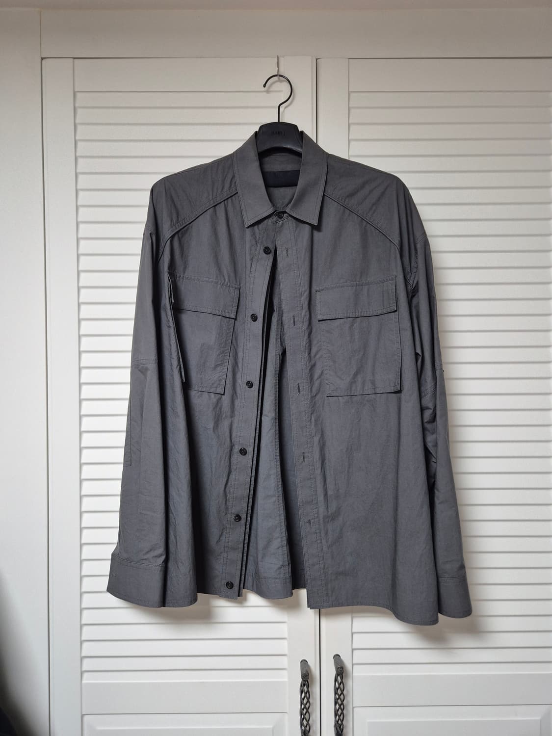 (46/105)JUUN.J 22FW 프론트 패널 레이어드 셔츠 상품이미지1