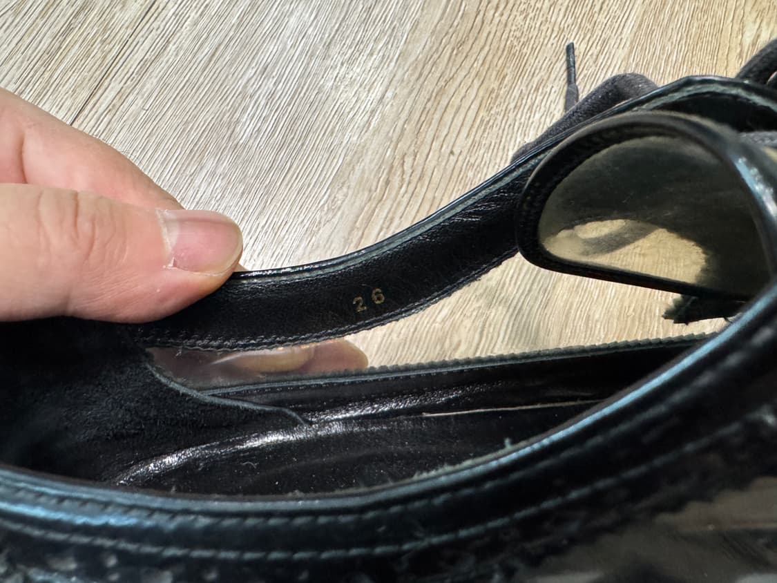 꼼데가르송 윙팁 슈즈 상품이미지7