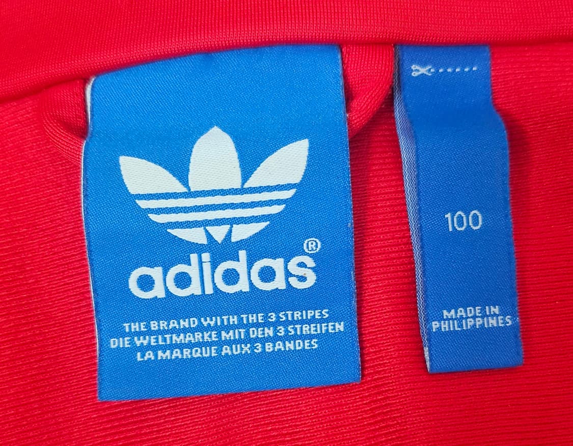 (100~105)L ☆초대장급☆ 아디다스 파이어버드 [빨주] 트랙탑져지 상품이미지2