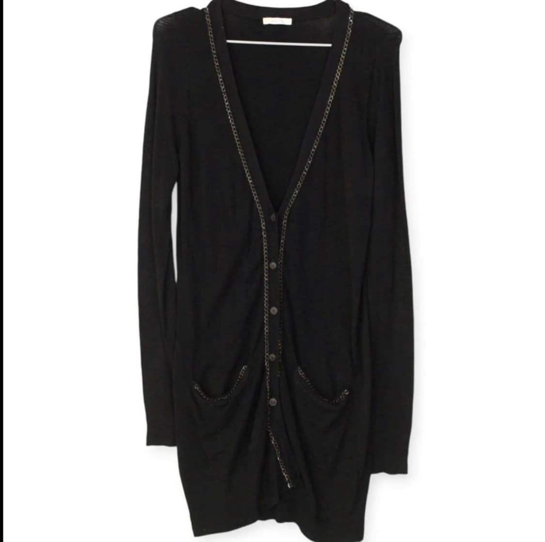 체인 슬림 가디건(하자o) 상품이미지1