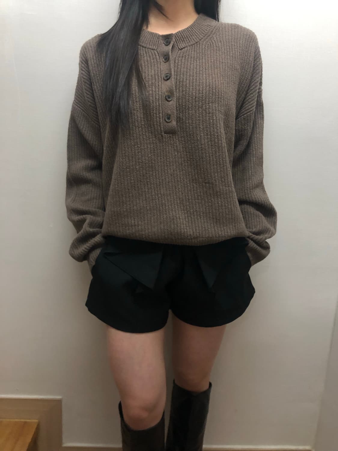 빈티지 갭 브라운 니트 상품이미지3